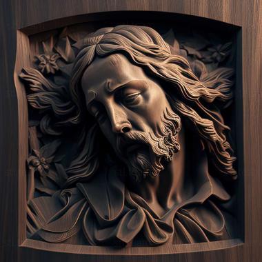 3D model jesus (STL)